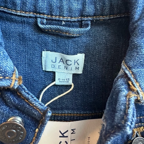 Janie & Jack 6-12 Month NWT Jean Jacket - Picture 2 of 4